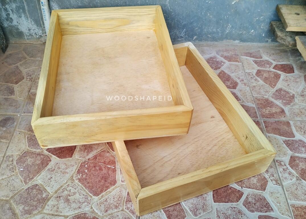 Membuat Alas Kotak Seserahan Dari Kayu Palet