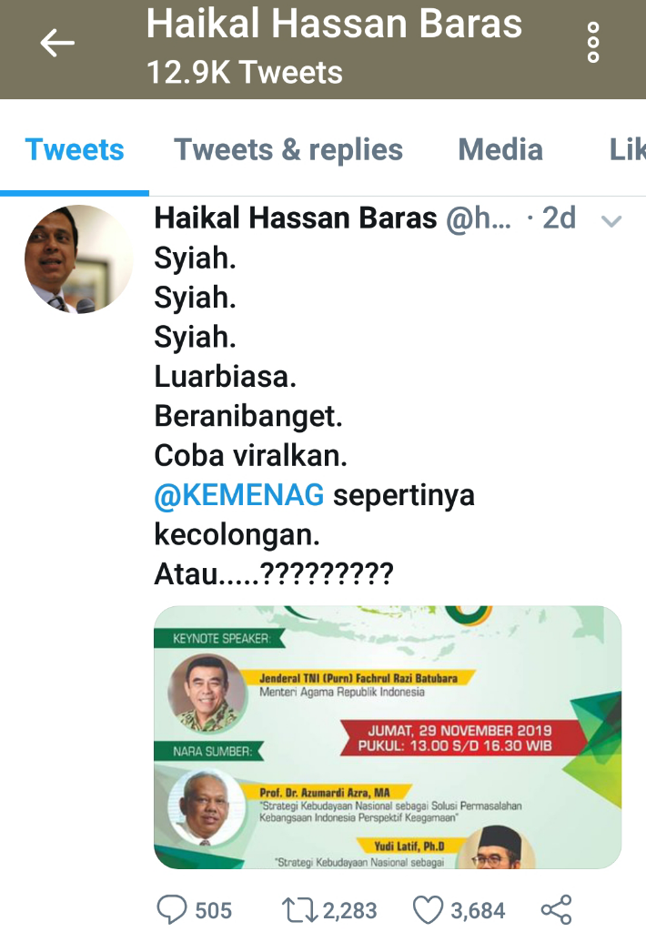 Habib Ali Tidak Setuju Kelompok Memaksakan Tak Mentaati Pemimin Non-Muslim