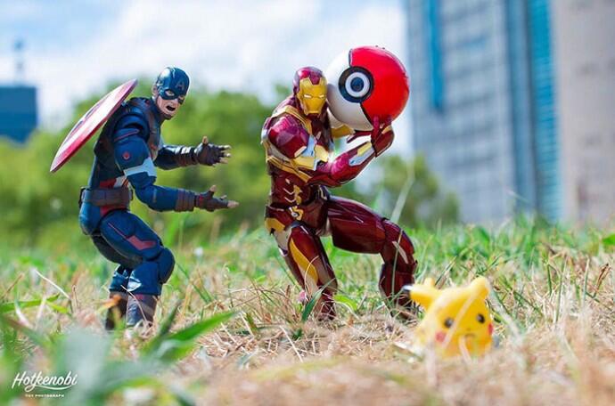 Mainan Patung Action Figur Super Hero Yang Di Buat Jadi Keren Oleh Seniman Jepang