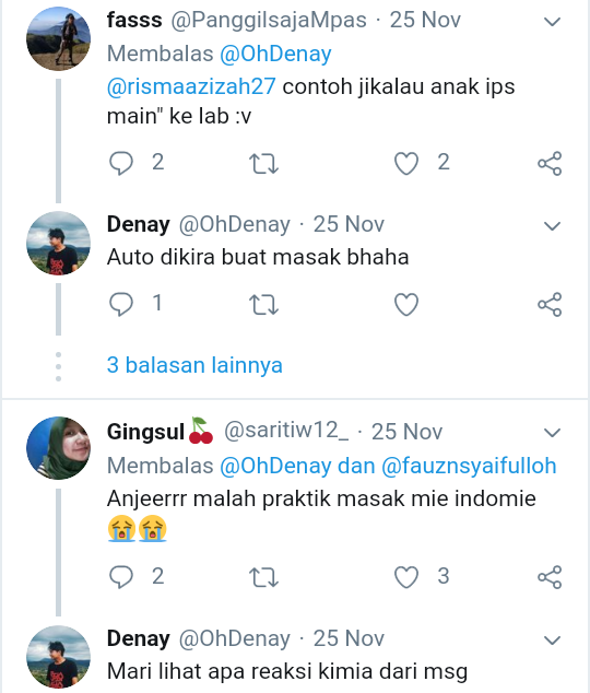 Gokils, Video Siswa Masak Mie Instan Saat Praktikum Kimia Viral di Medsos! Lapar Ya?