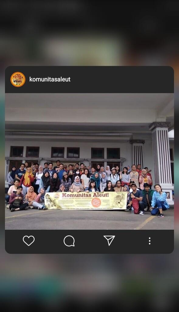 Mengenal Wisata dan Sejarah di Kota Bandung bersama Komunitas Aleut