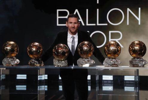 Raih Ballon d'Or 2019, Lionel Messi Tinggalkan Ronaldo