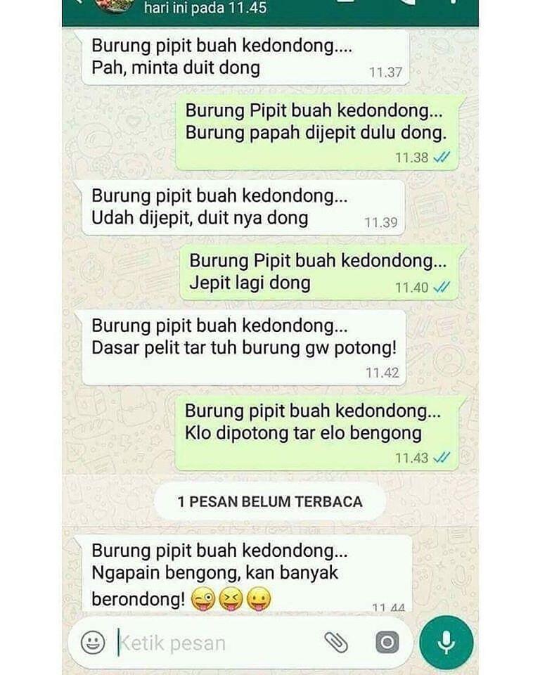 Drama Whatsapp Warga +62