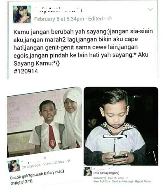 Mengejutkan! Anak SD Jaman Now