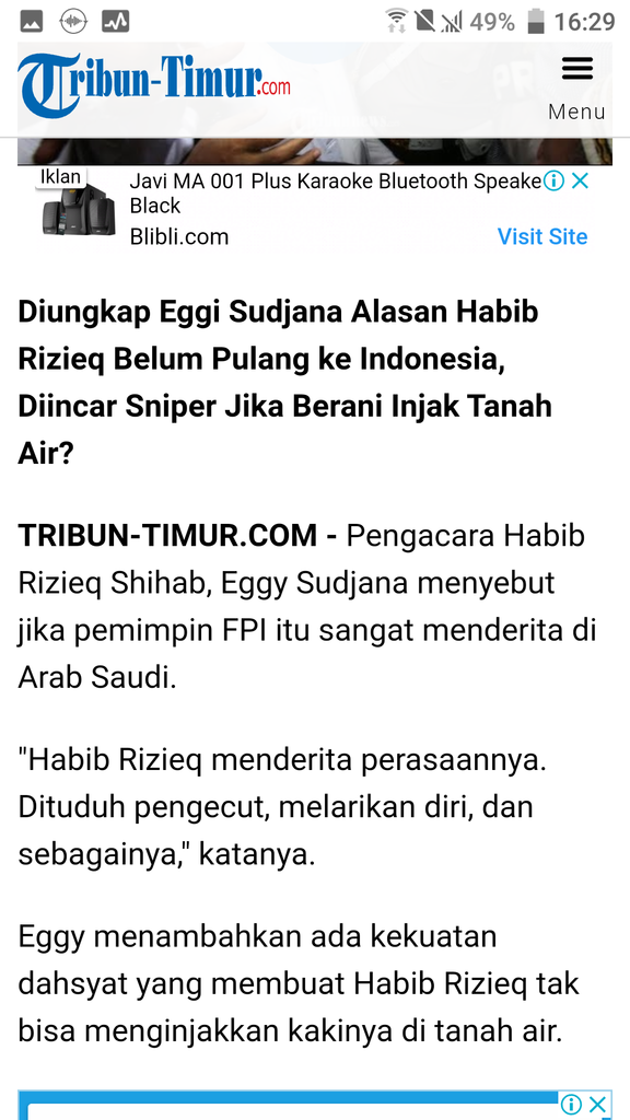 Susah Dijelaskan Dengan Kata Kata