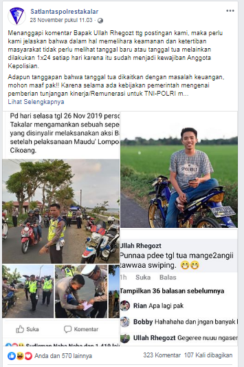 Jangan Suka Nyinyirin Polantas Gan, Ntar Kayak Pemuda Sulsel Ini, Kapok! Dibikin Malu
