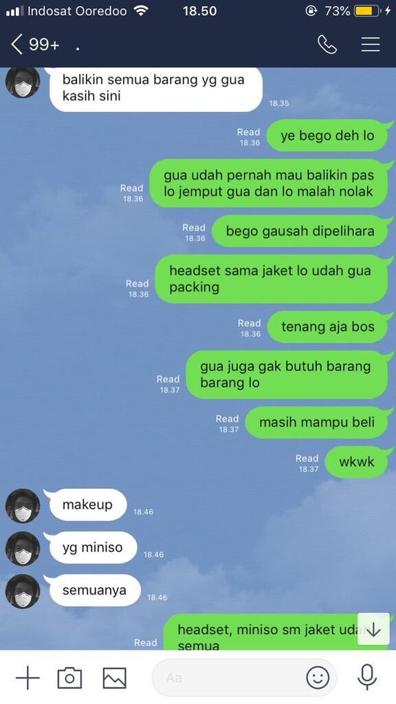 Curhatan Seorang Wanita yang Disuruh Balikin Barang Pemberian Mantan Selama Pacaran