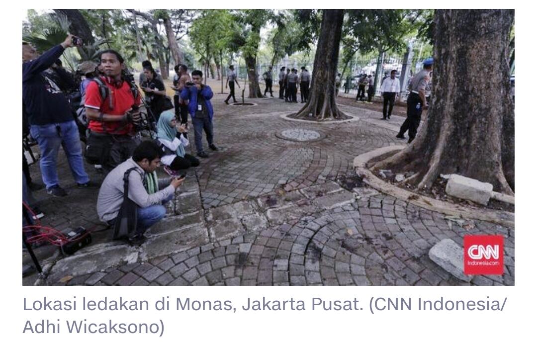 Kesaksian &quot;SOPIR BAJAJ&quot; soal Ledakan Keras dan Suasana Mencekam BOM Monas