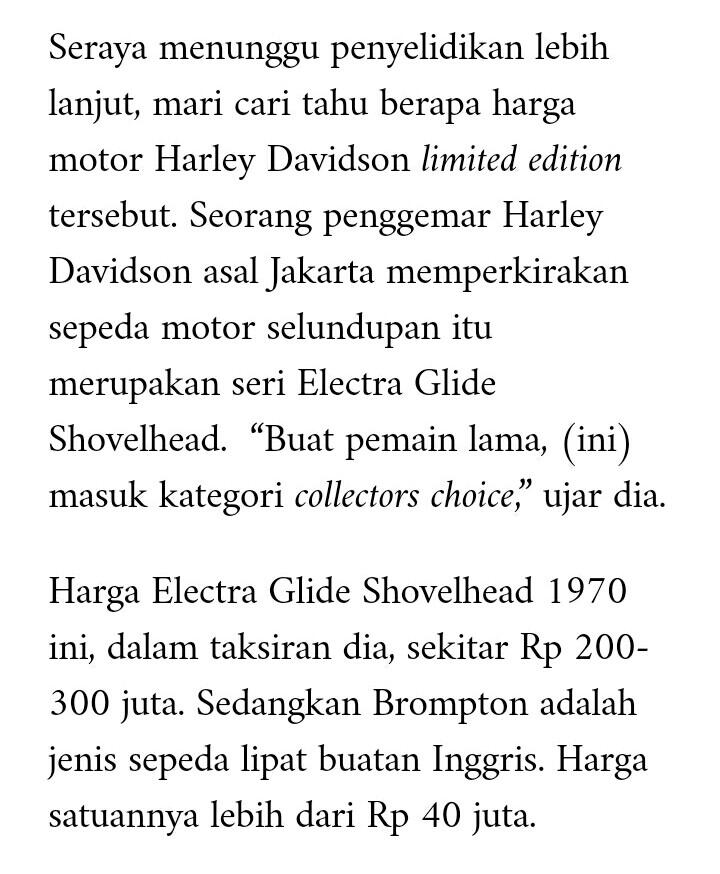 Fakta Pesawat Baru Garuda yang Bawa Brompton dan Harley Selundupan