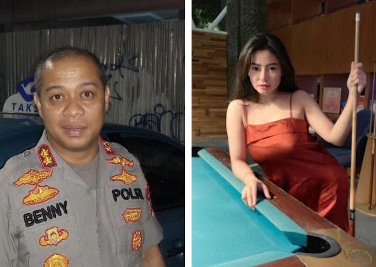 Tak Cuma Tertangkap Karena Sabu, Kapolsek Ini Juga Pernah Berfoto Bersama Model Panas