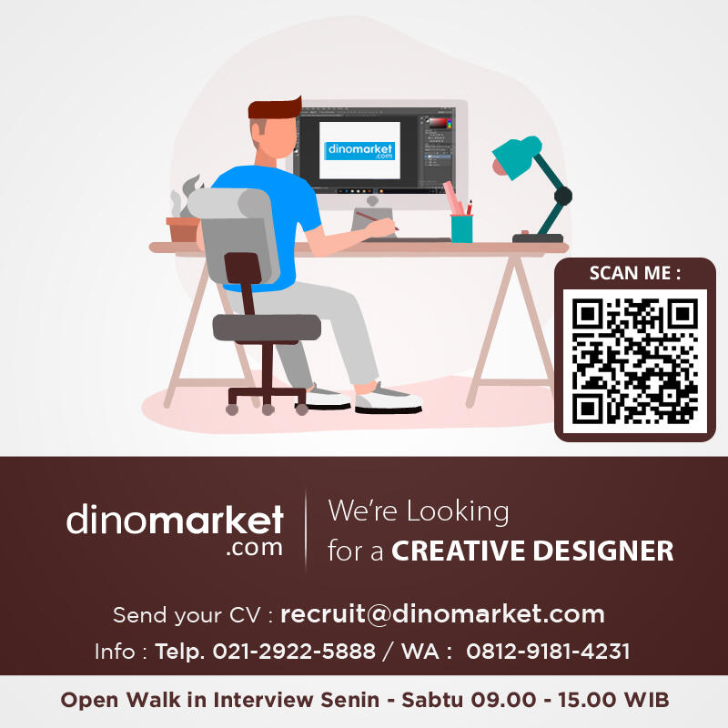 LOWONGAN CREATIVE DESIGNER! JAKARTA BARAT!