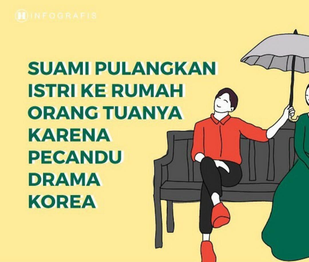 Suami Pulangkan Istri Ke Rumah Orangtuanya, Karena Pecandu Drama Korea