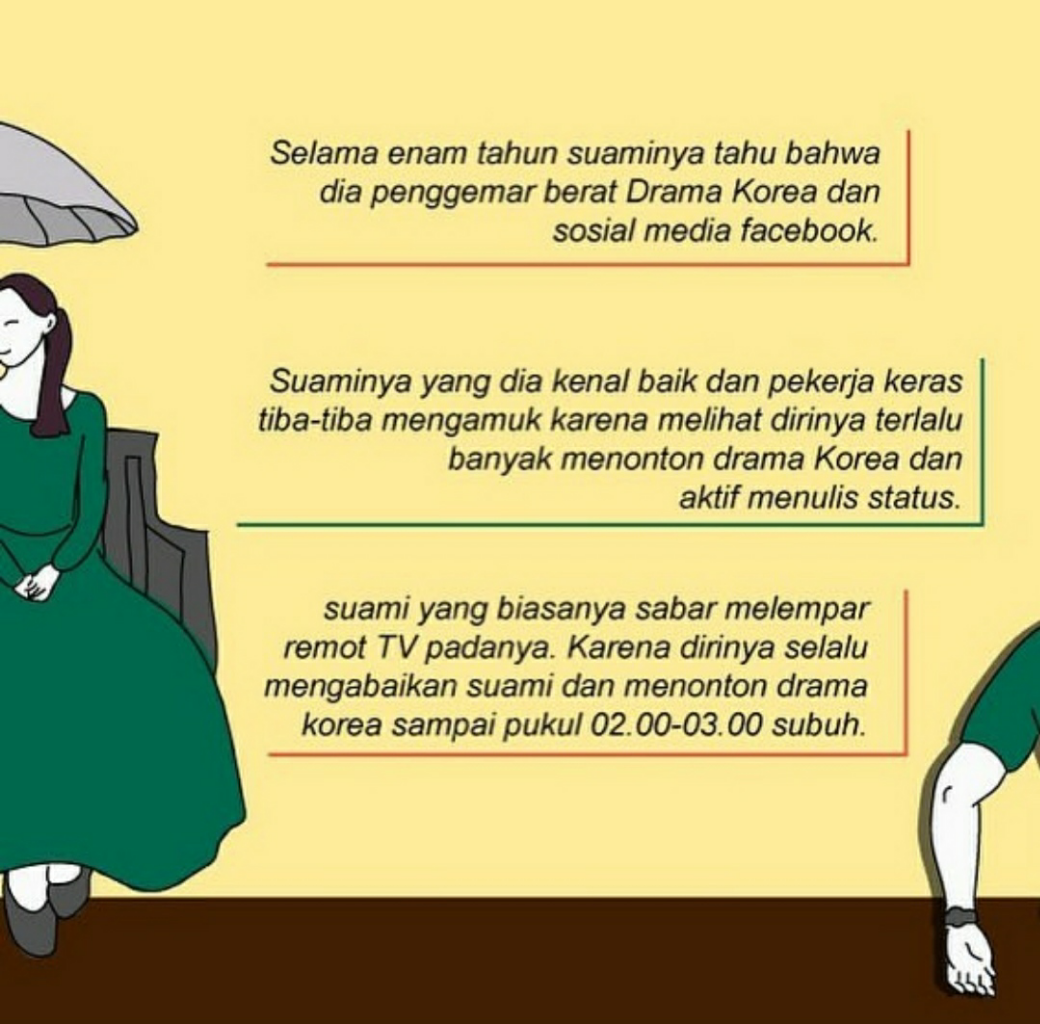 Suami Pulangkan Istri Ke Rumah Orangtuanya, Karena Pecandu Drama Korea