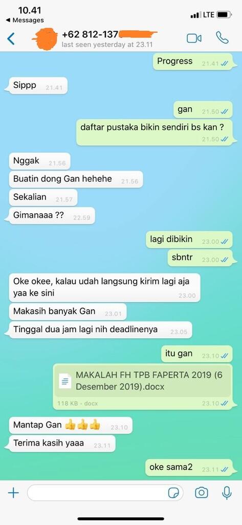 Jasa Konsultasi Pembuatan Tugas Kuliah , Makalah, Parafrase Turnitin dan Slide