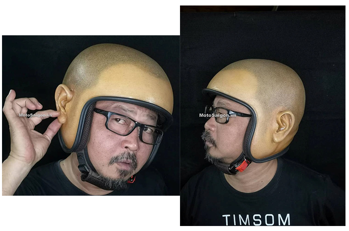 Kepala Manusia Dijadikan Helm, Mau Beli Harganya 3 Jutaan