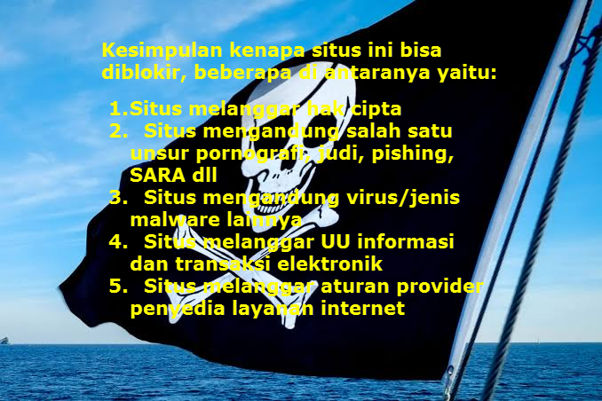 Mengapa situs streaming film illegal tidak diblokir oleh pemerintah?