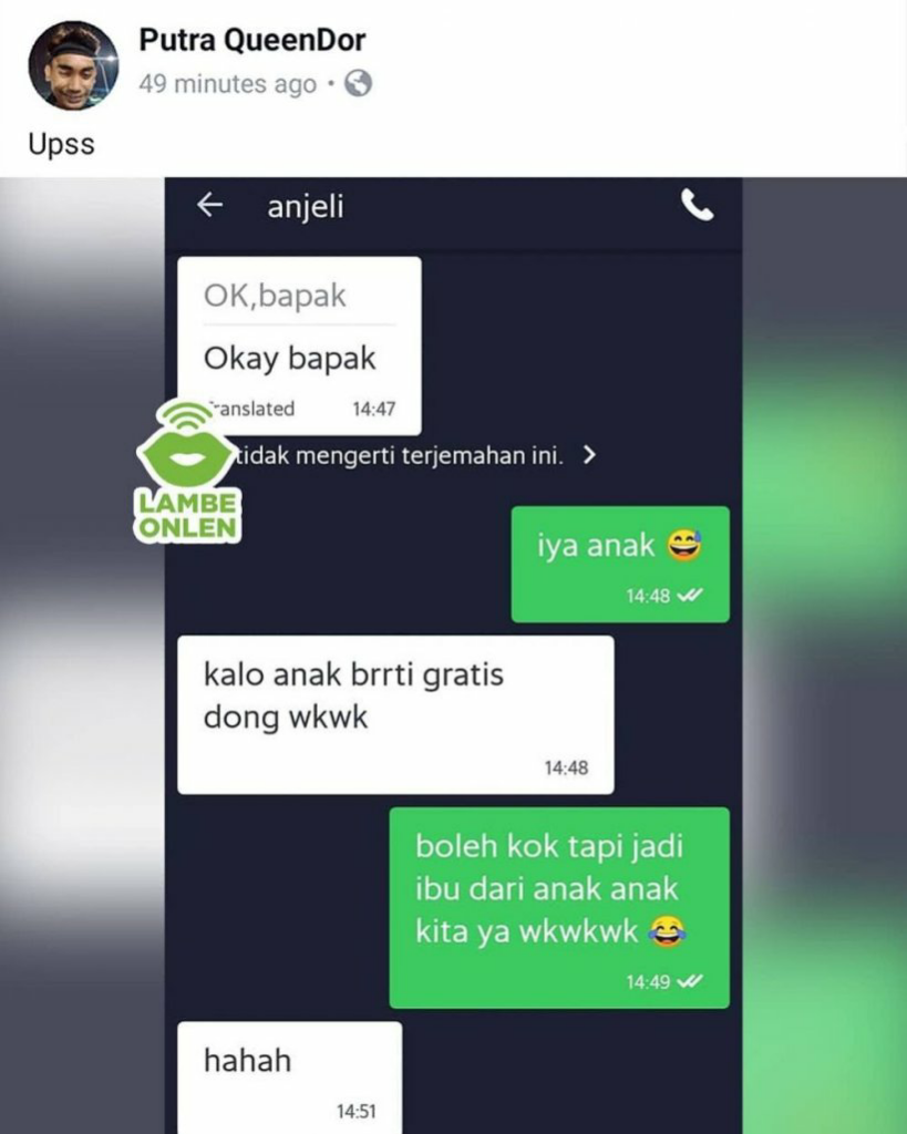 Chat Lucu Ojek Online Nurutin Kata Pelanggan, Kocak!
