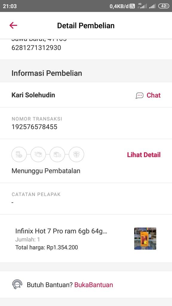 BUKA LAPAK MEMPERSULIT REFUND DANA