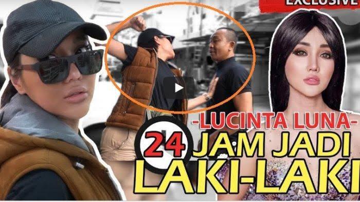 Lucinta Luna Balik Kodrat Jadi Cowok, Macho Gan