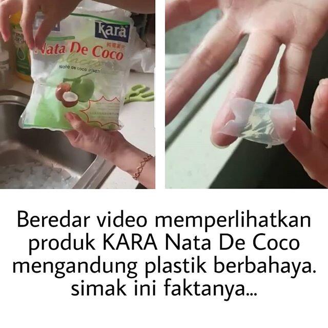 Fakta Tentang Video Viral Nata de Coco Yang Diisukan Terbuat Dari Bahan Plastik
