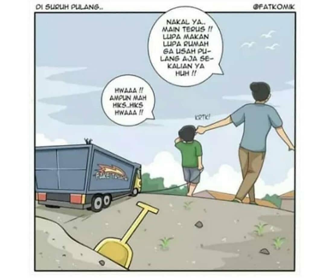 Komik Lucu Tentang Balada Masa Kecil, Ada yang Rindu? Gabung Sini, Gan!