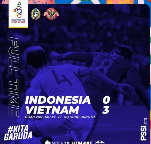 Hasil Final SEA Games 2019: Vietnam Juara, Indonesia Gagal Dapat Emas Lagi...