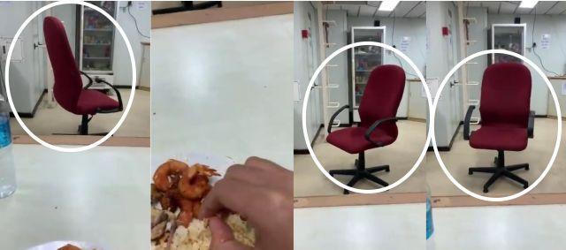 Lagi Enak Makan Malam, Pria Ini Lihat Penampakan Kursi yang Gerak Putar-putar Sendiri