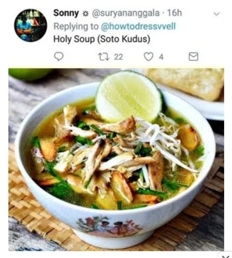 Makanan Indonesia Dalam Bahasa Inggris Versi Netizen