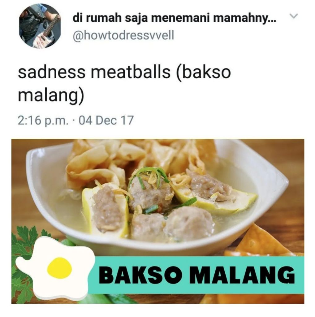 Makanan Indonesia Dalam Bahasa Inggris Versi Netizen