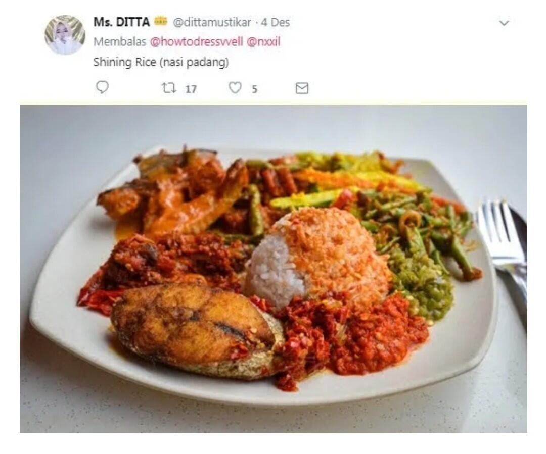 Makanan Indonesia Dalam Bahasa Inggris Versi Netizen