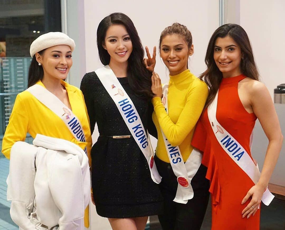 Belum Move On, Yuk Intip Lagi Outfit Jolene Marie Saat Karantina Miss internasional