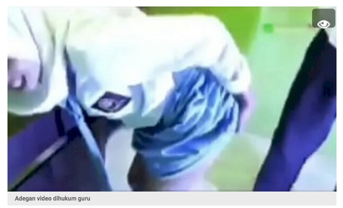 Viral, Video Syur Dihukum Guru. Real Atau Parodi?