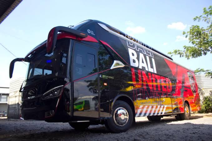 Bus Official Serdadu Tridatu Bali United Keren Banget