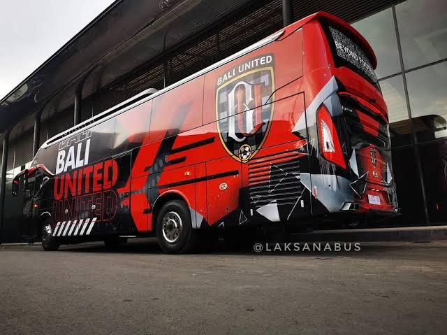 Bus Official Serdadu Tridatu Bali United Keren Banget