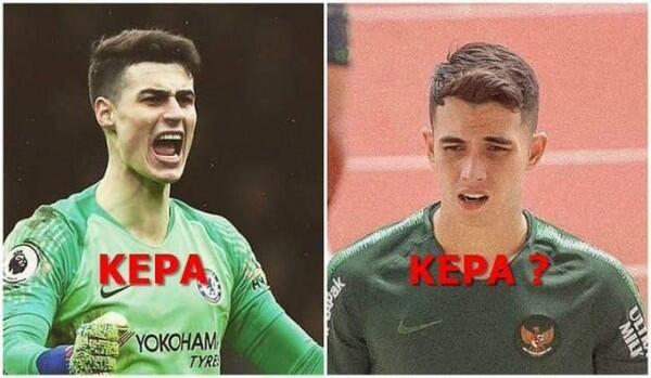 10 Pesona Nadeo Argawinata, Kiper Timnas yang Mirip Pemain Chelsea