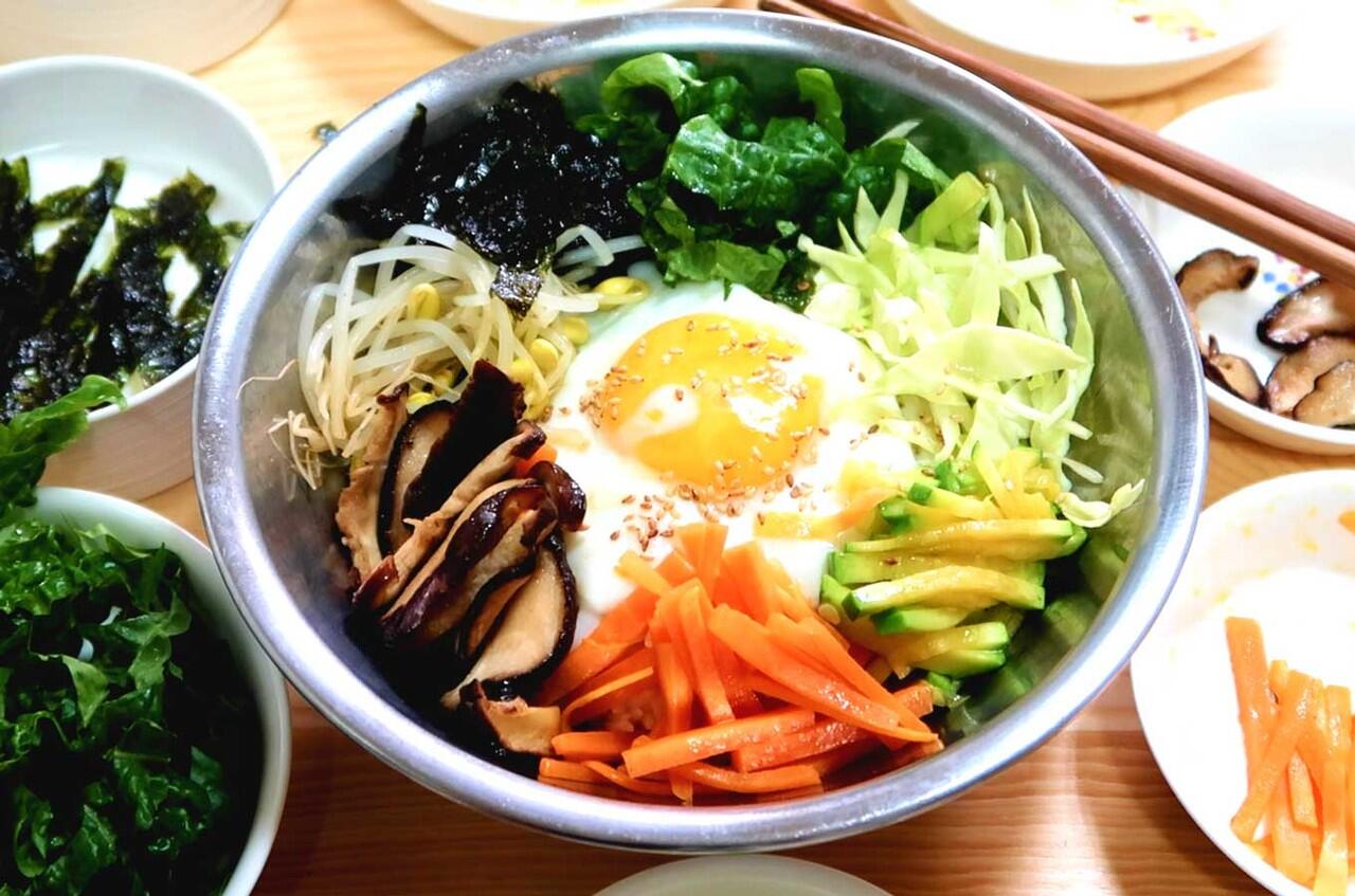 Nasi Campur Ala Korea yang Sehat dan Lezat