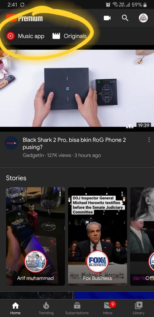 Patungan youtube premium 1 tahun