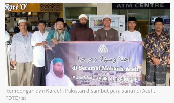 Guru Besar Universitas Islam Pakistan Kunjungi Taliban Aceh