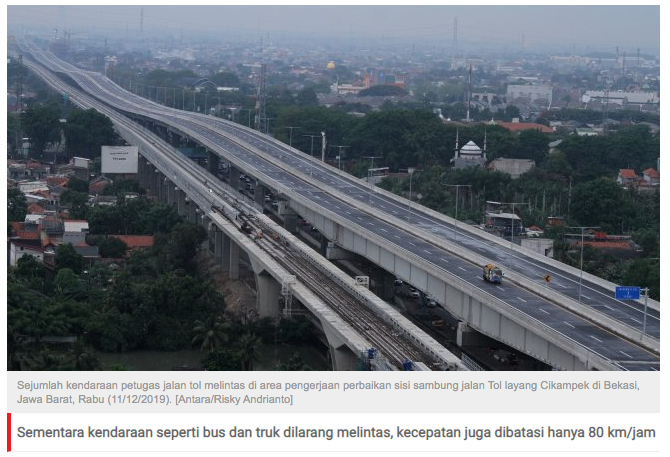 Tol Layang Japek II Bergelombang, Bagaimana Keamanannya?