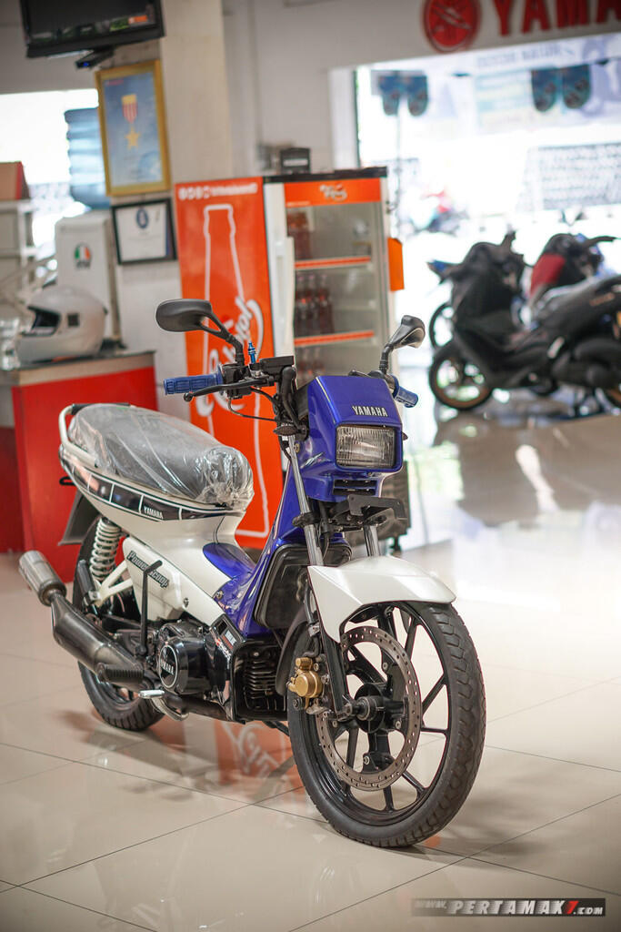 Yamaha Champ Masih Mulus, Jok Terbungkus Plastik Ada Di Dealer Yamaha