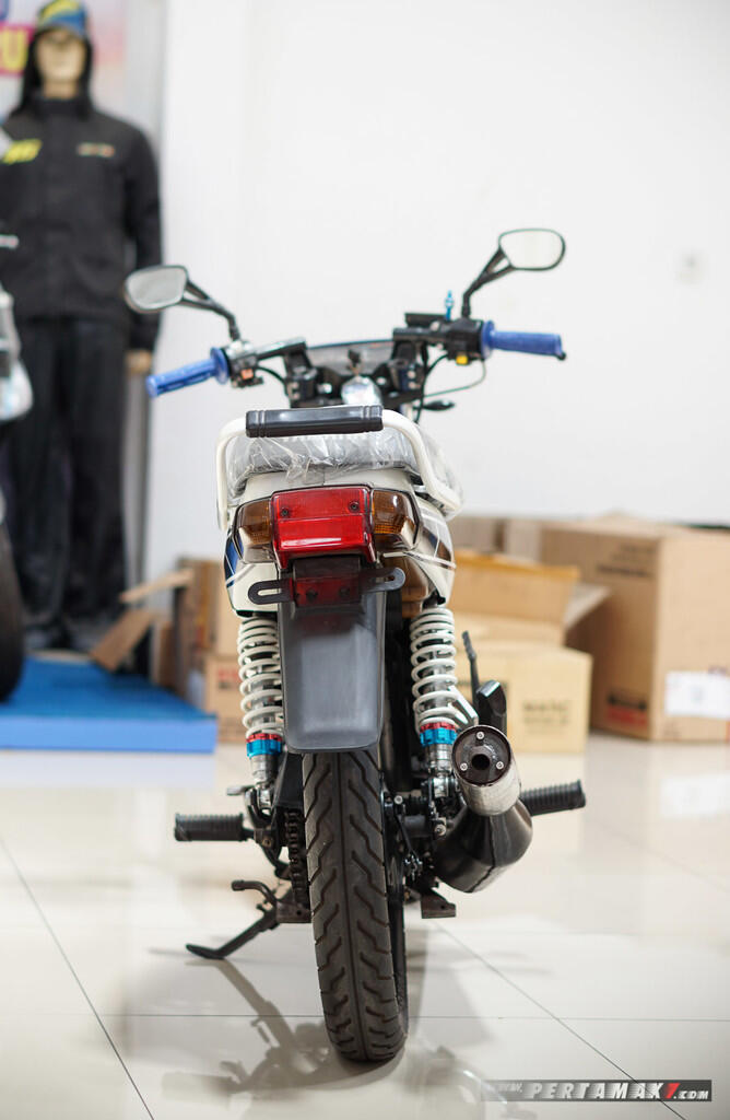 Yamaha Champ Masih Mulus, Jok Terbungkus Plastik Ada Di Dealer Yamaha