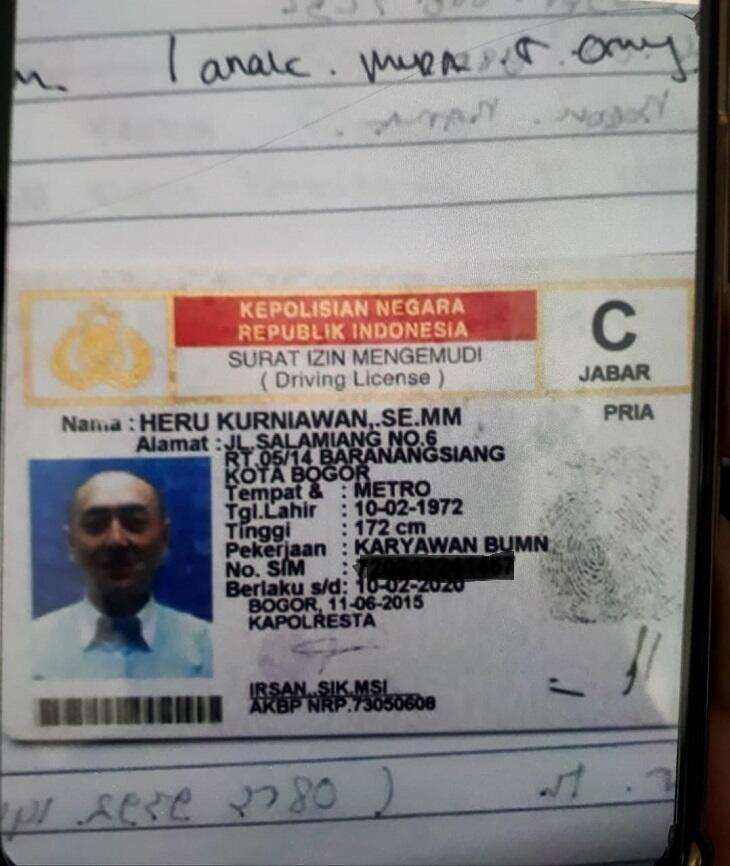 Penabrak 2 Warga di Halte PMI Bogor Berstatus Karyawan BUMN, Ini Identitasnya