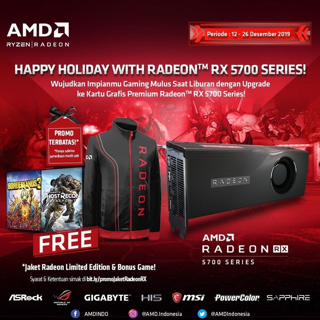 Makin Berlimpah Gan! Beli Radeon Dapet Bonus Jaket, Persiapan Musim Dingin!