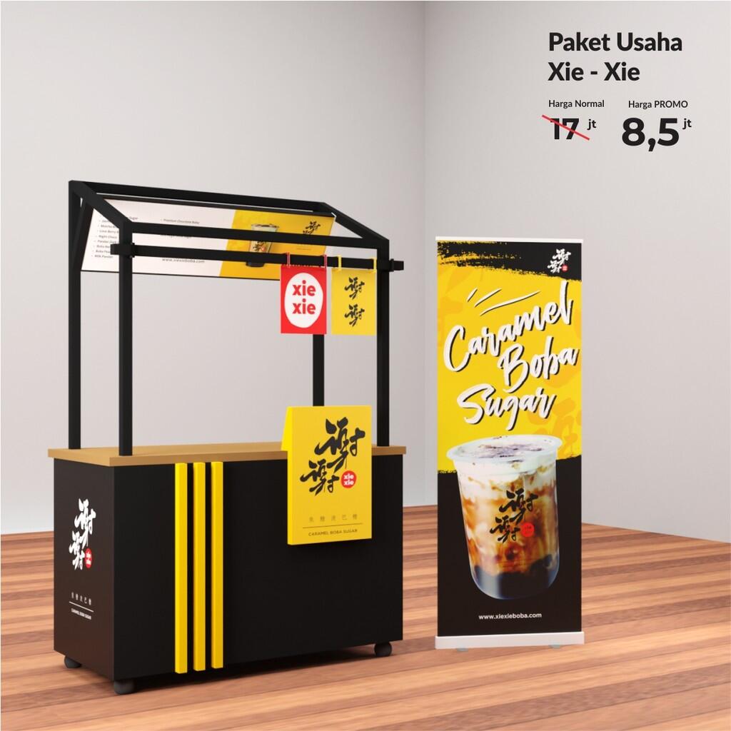 Xie Xie Boba Tawarkan Kemitraan Minuman Brown Sugar Dengan