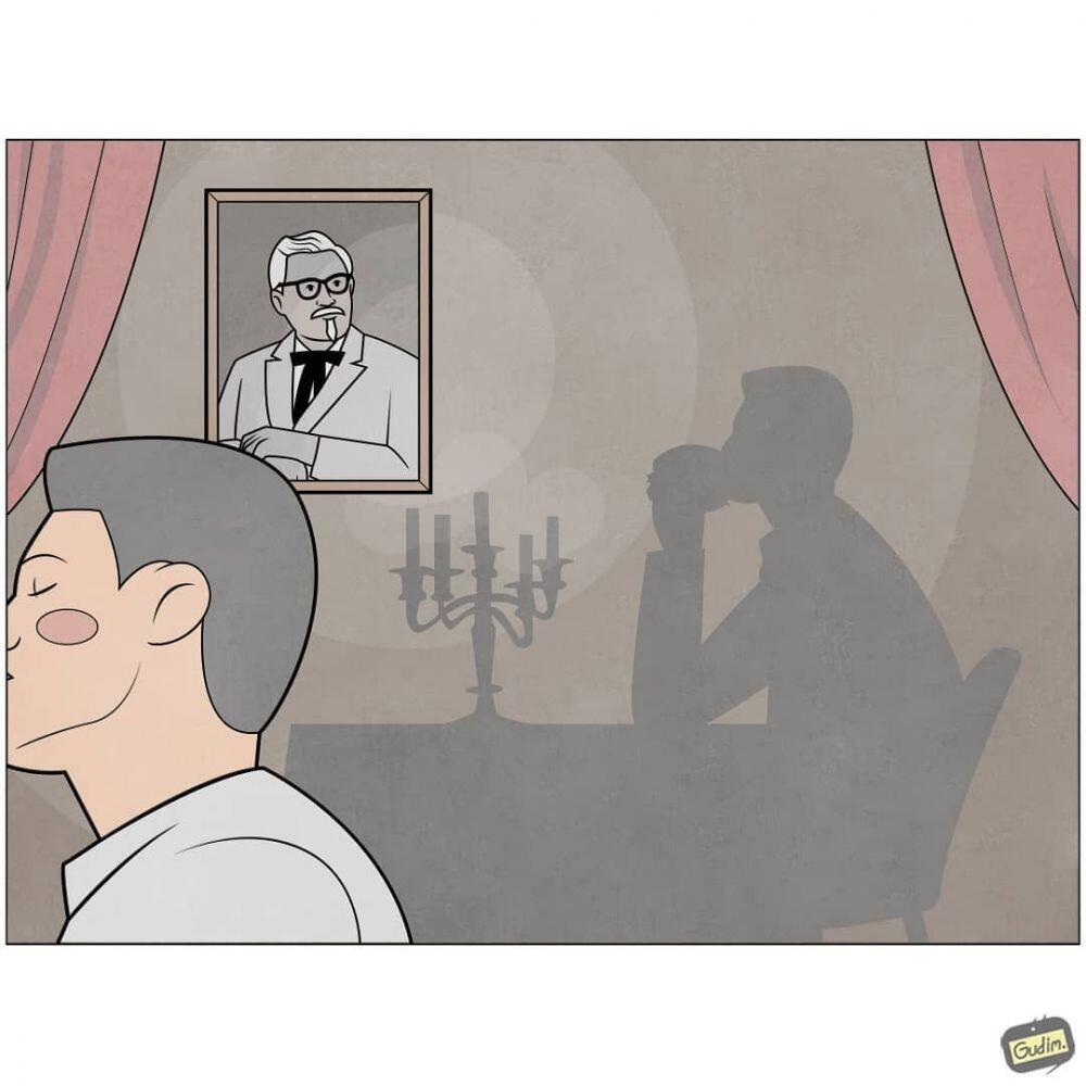 12 Ilustrasi Yang Menyadarkan Kehidupan Modern Saat Ini!