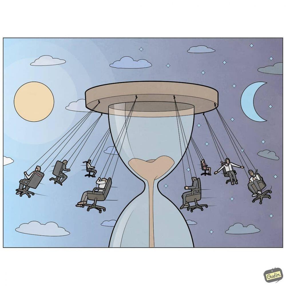 12 Ilustrasi Yang Menyadarkan Kehidupan Modern Saat Ini!