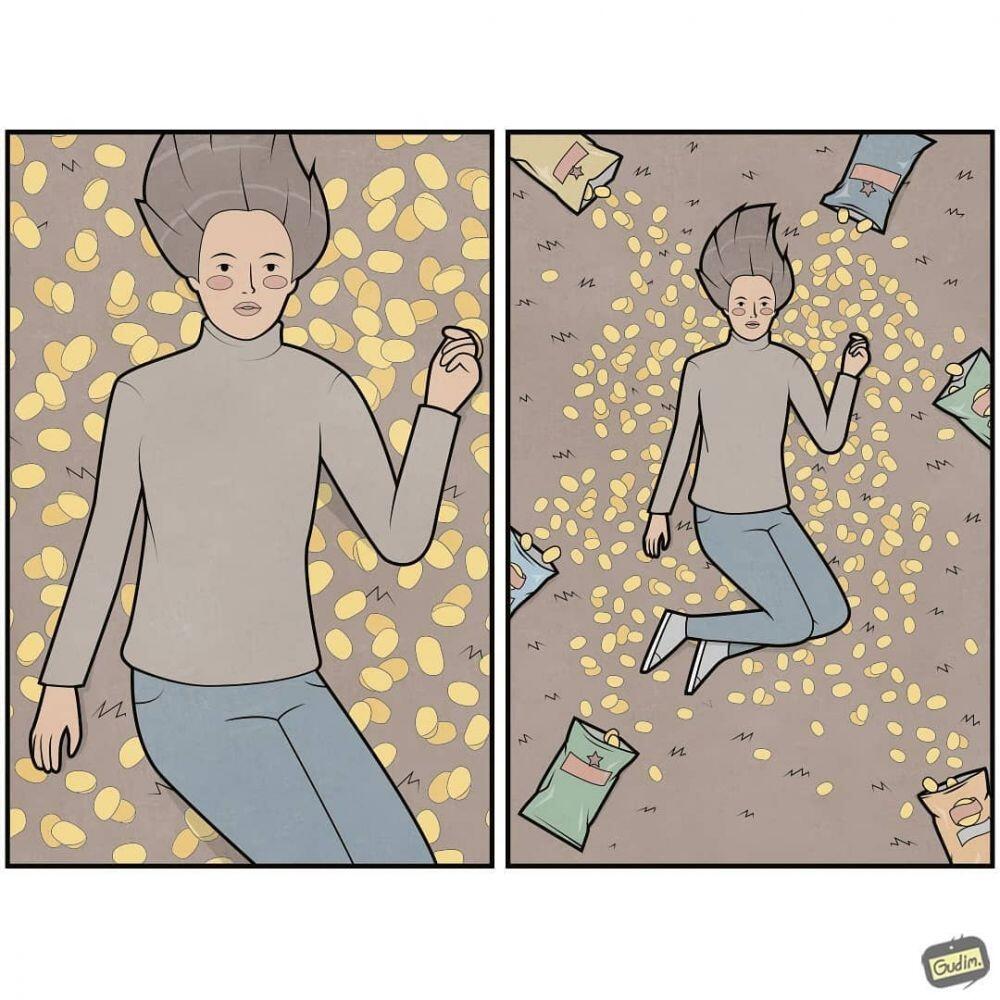 12 Ilustrasi Yang Menyadarkan Kehidupan Modern Saat Ini!