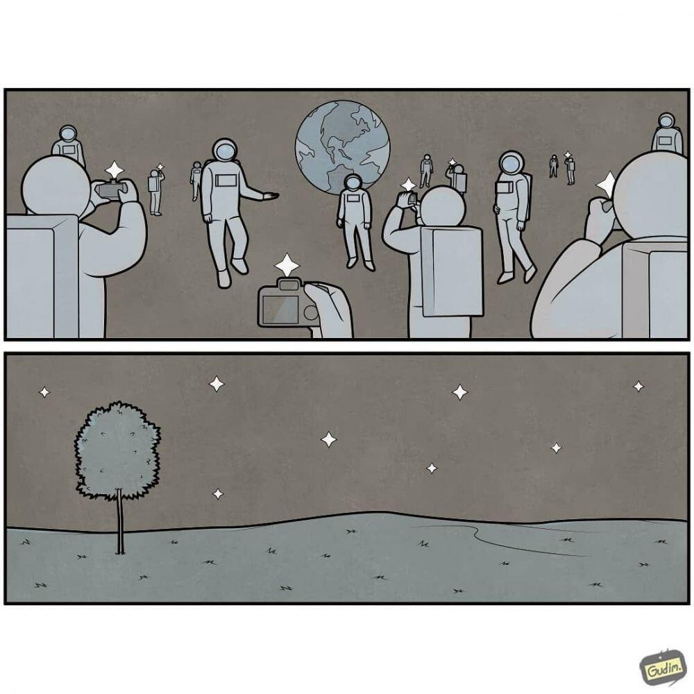 12 Ilustrasi Yang Menyadarkan Kehidupan Modern Saat Ini!