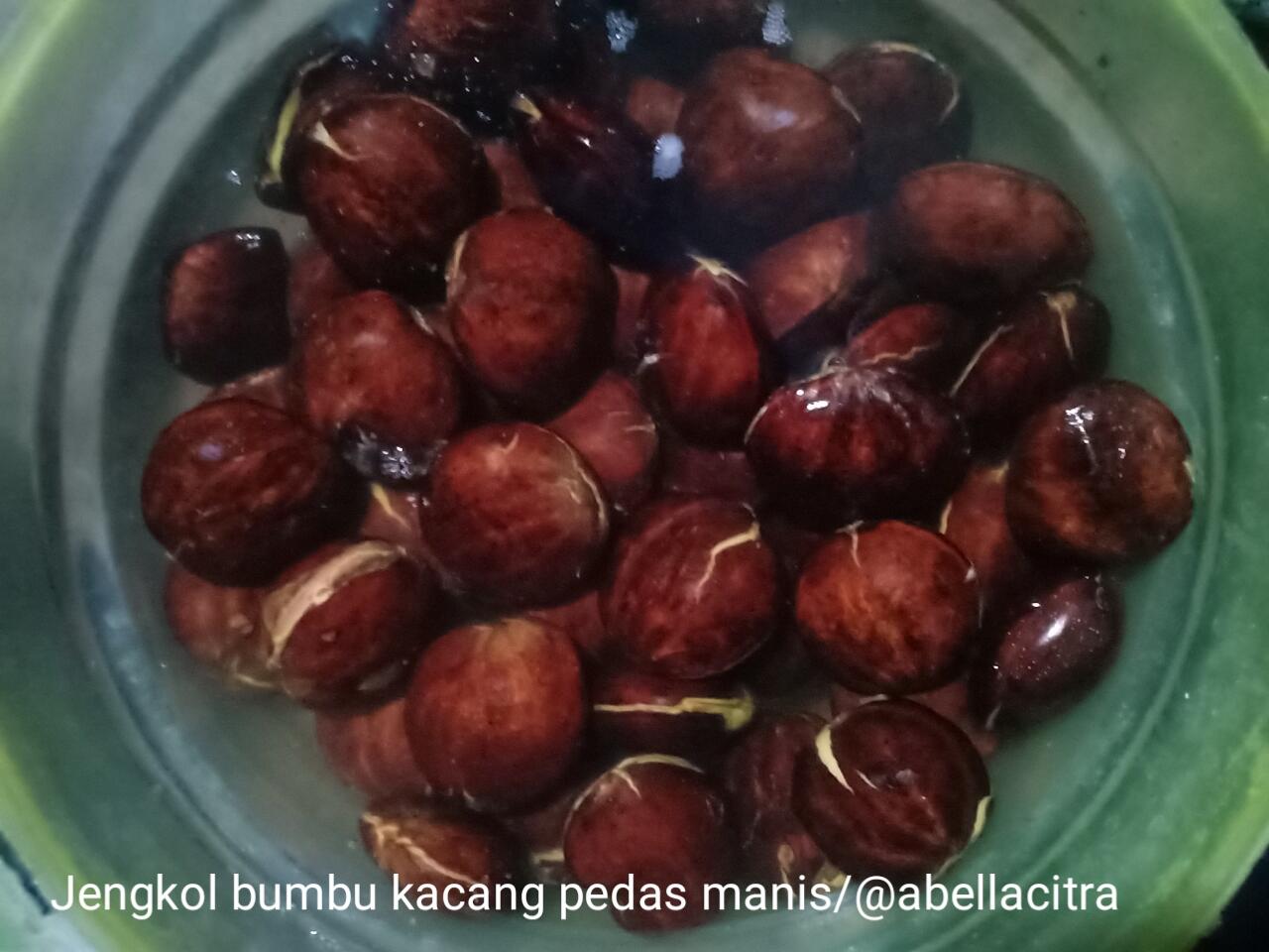 Jengkol Bumbu Kacang Pedas Manis