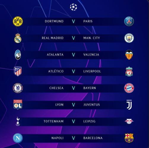 Hasil Drawing Babak 16 Besar Liga Champion, Real Madrid Ketemu Manchester City!